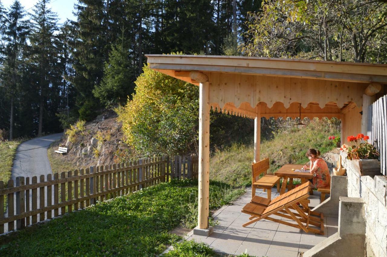 Ferienwohnung Leachwies Schenna Bagian luar foto
